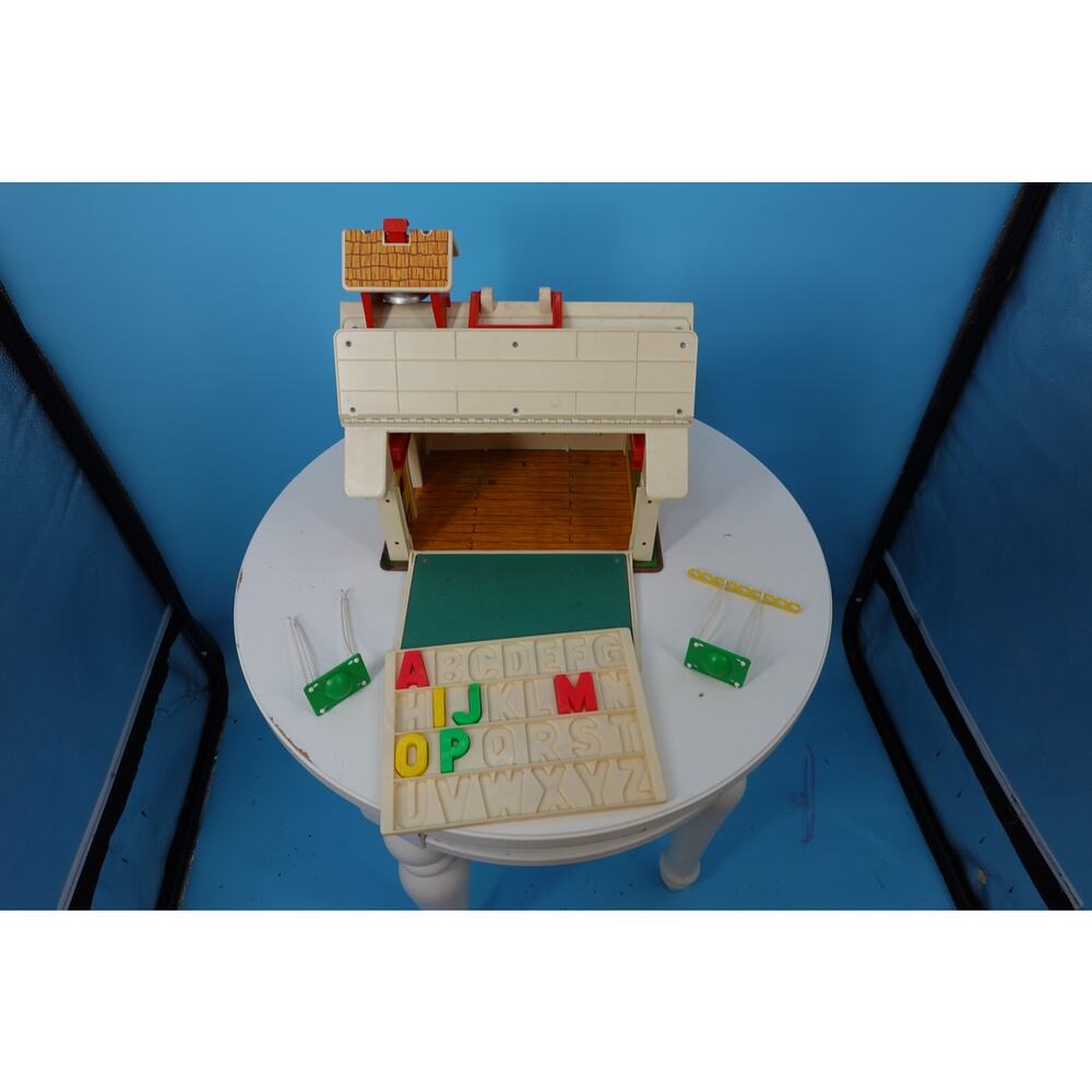 1971 Fisher Price 923 Little People Family School House Vintage - Picture 8 of 9